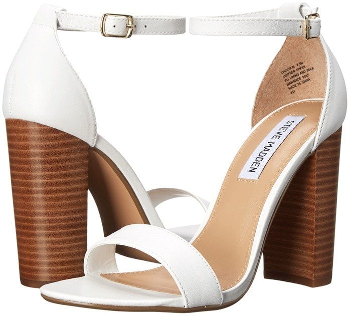 Steve Madden Carrson White Leather