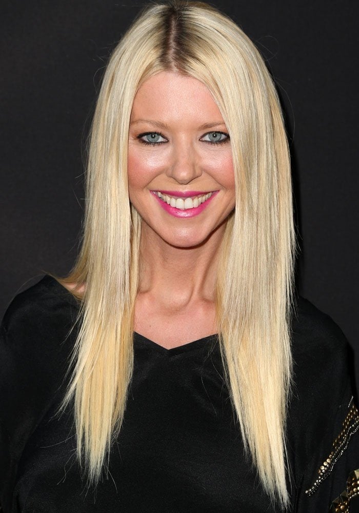 Tara Reid wears her blonde hair down at the premiere Of Vertical Entertainment's "Undrafted"