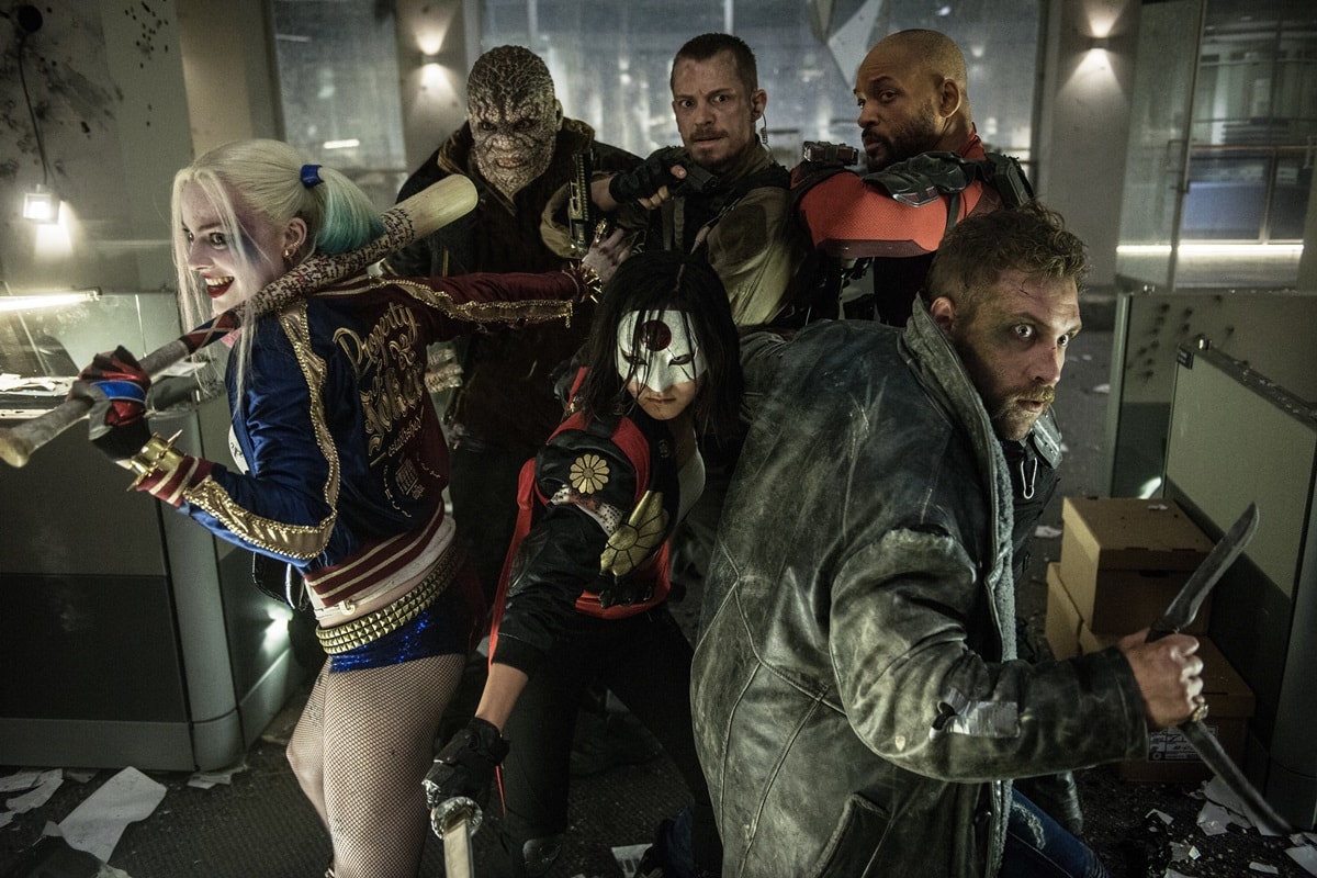 The Suicide Squad movie premiered in New York City on August 1, 2016, when Margot Robbie (Harley Quinn) was 26 years old, Will Smith (Deadshot) was 47, Jai Courtney (Captain Boomerang) was 30, Adewale Akinnuoye-Agbaje (Killer Croc), Joel Kinnaman (Rick Flag) was 36, and Karen Fukuhara (Katana) was 24