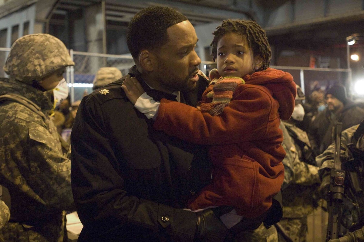 Willow Smith made her acting debut in 2007 in the film I Am Legend along with her father Will Smith