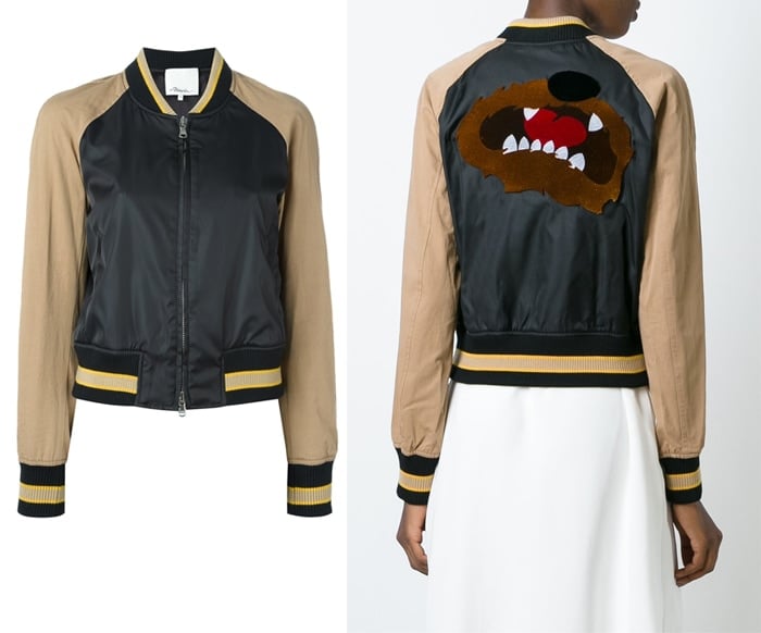 3 1 Phillip Lim Contrast Bomber Jacket