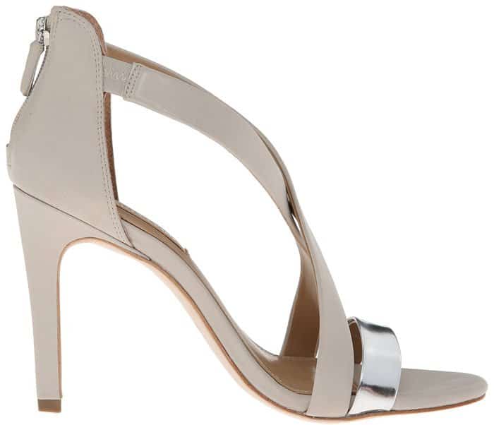 BCBGMaxazria Rainn Silver Dress Sandal