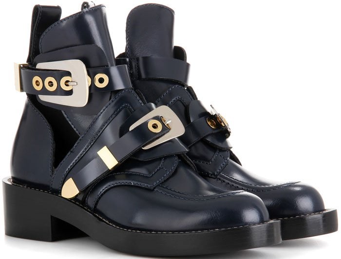 Balenciaga "Ceinture" Ankle Boots