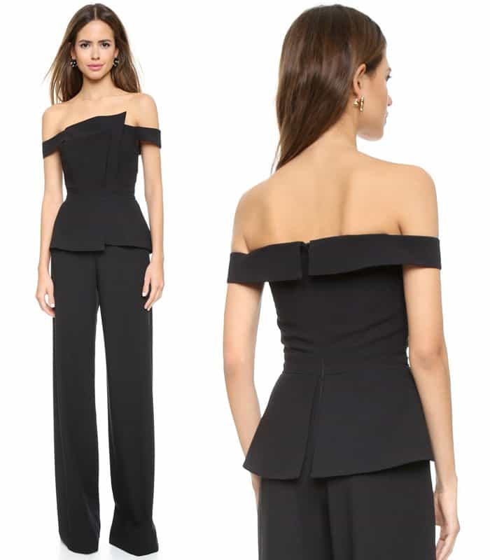 Black Halo La Reina Jumpsuit