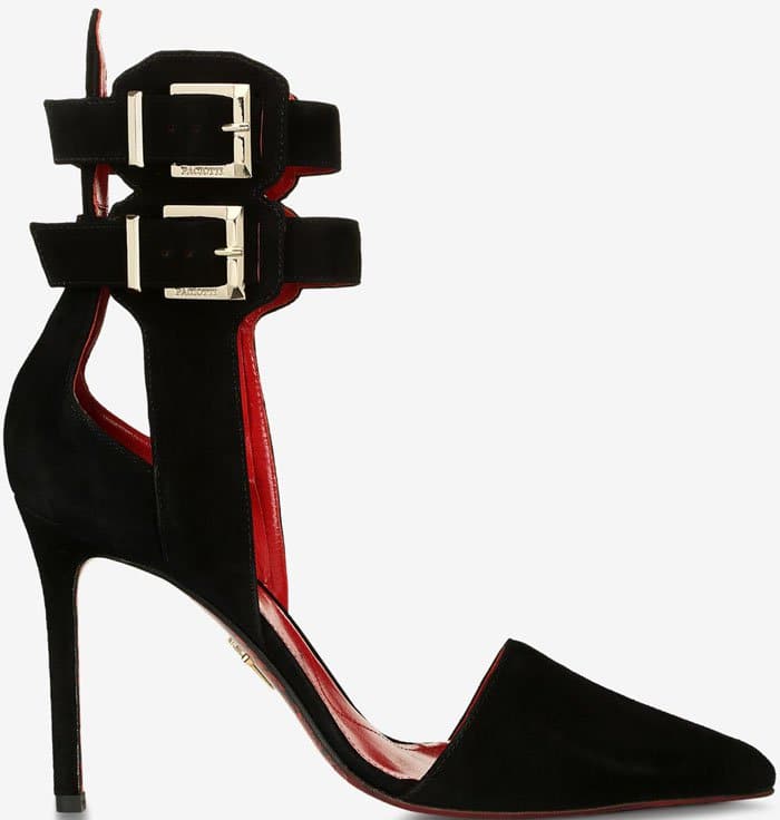 Cesare Paciotti "Sveva" Suede Pumps