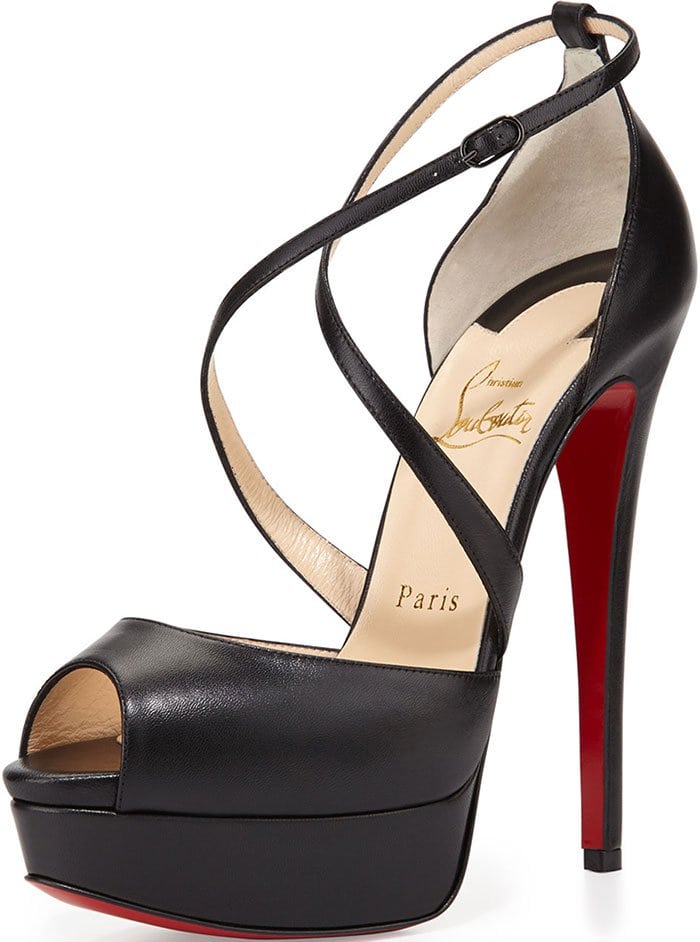 Christian Louboutin "Cross Me" Sandals