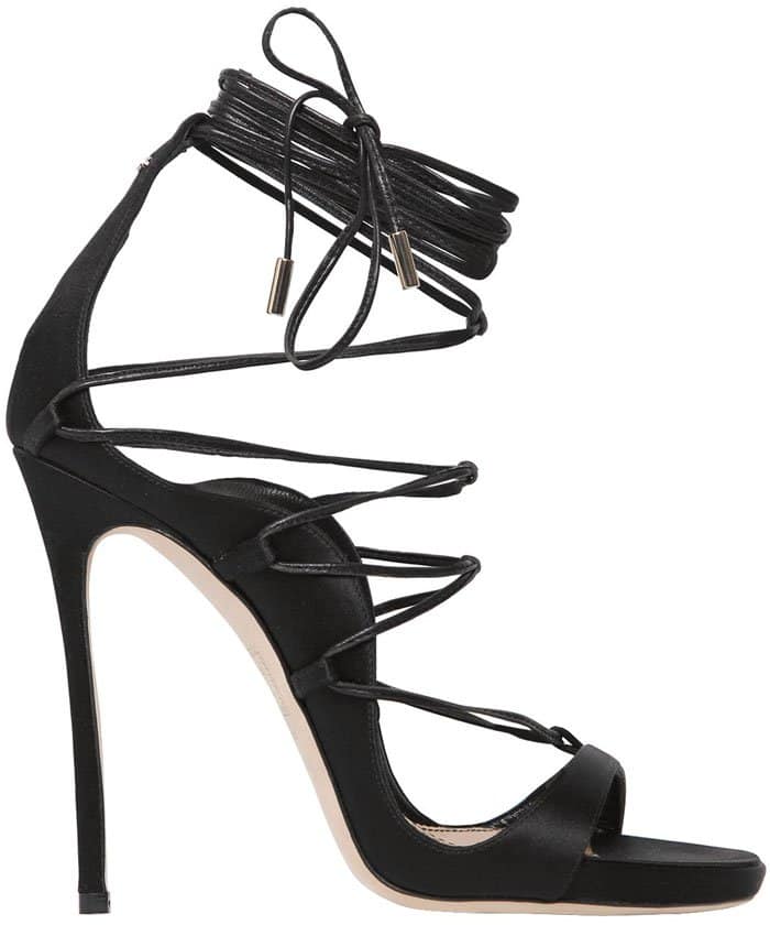 Dsquared2 Riri lace-up satin sandals