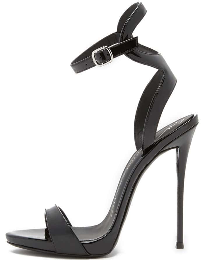 Giuseppe Zanotti Sculpted Patent Sandals