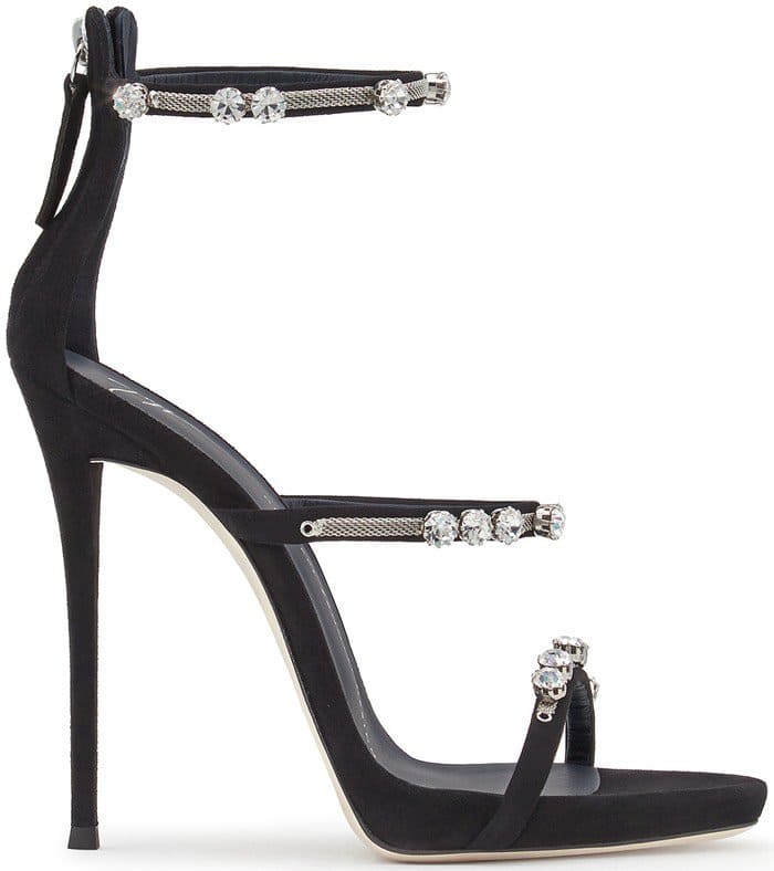 Giuseppe Zanotti Strappy Heels Black