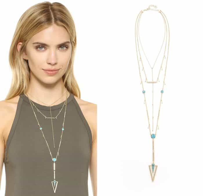 House of Harlow 1960 South Point Layered Necklace
