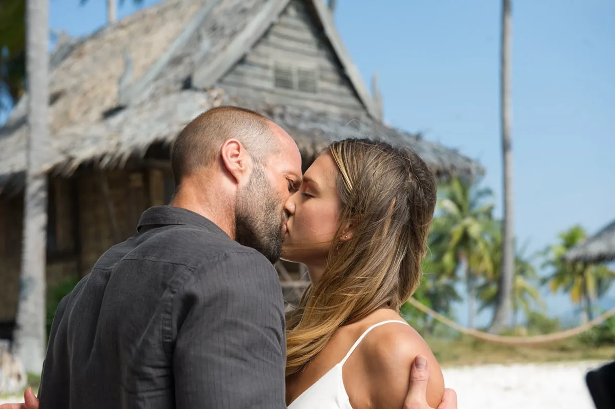 In the 2016 film "Mechanic: Resurrection," Jessica Alba portrayed Gina, while Jason Statham played Arthur Bishop, a professional assassin drawn out of hiding to save Gina from abduction