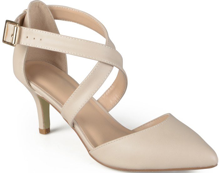 Journee Collection "Riva" Pointed Toe Matte Pumps