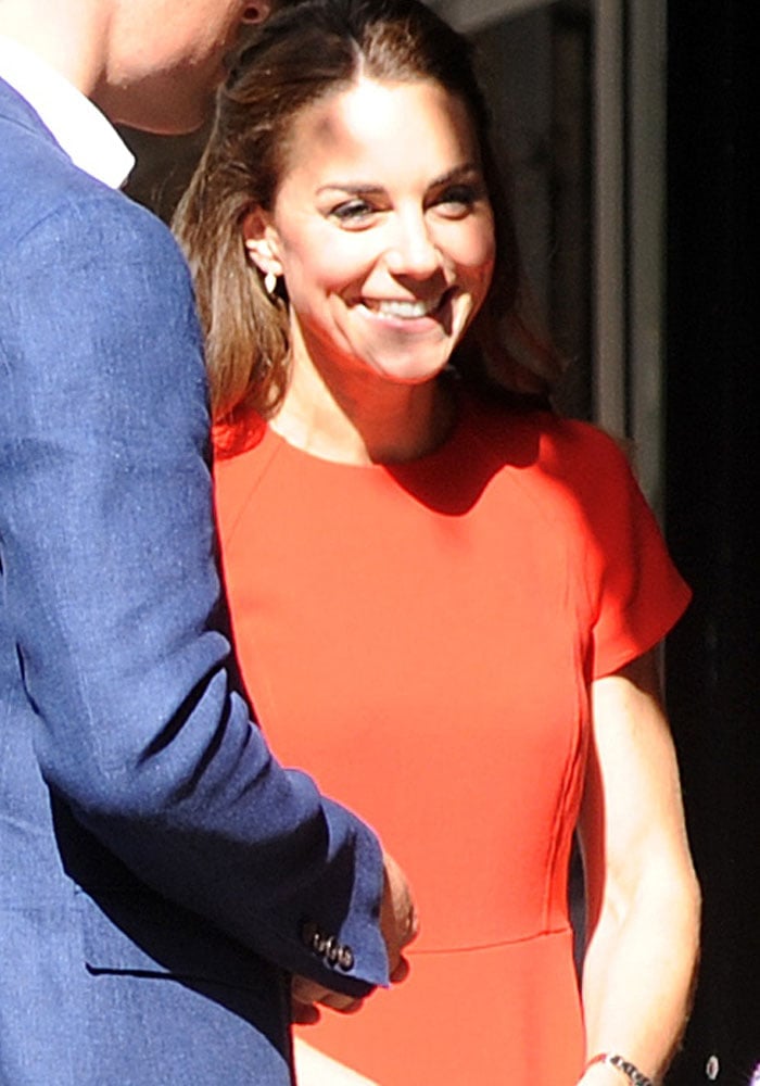 Kate Middleton, Duchess of Cambridge, attends a charity event in South London on August 25, 2016