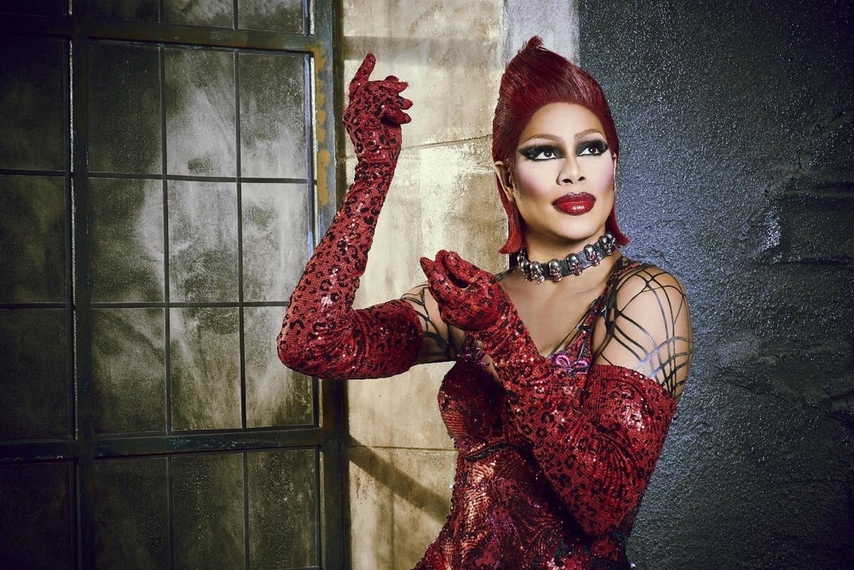 Laverne Cox sings the iconic song "Sweet Transvestite" in the role of Dr. Frank-N-Furter in The Rocky Horror Picture Show: Let's Do the Time Warp Again