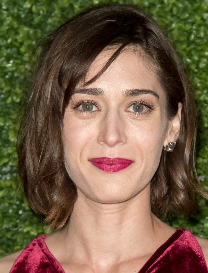 Lizzy Caplan accessorized with John Hardy jewelry