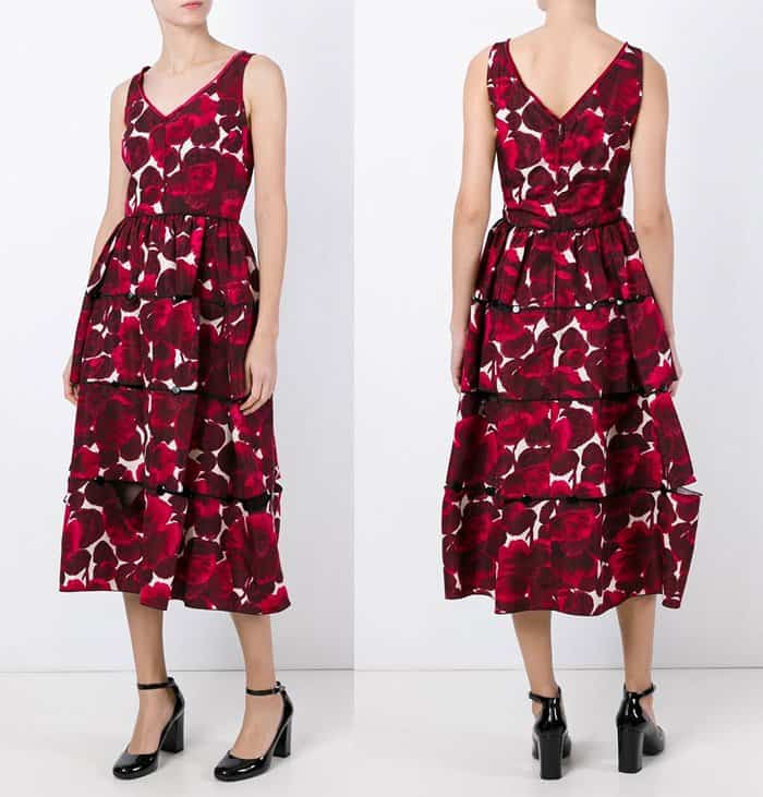 Marc Jacobs Floral Print Dress