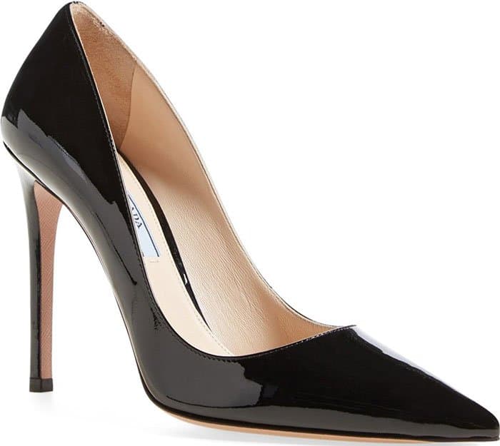 Black Prada Pointy Toe Pumps