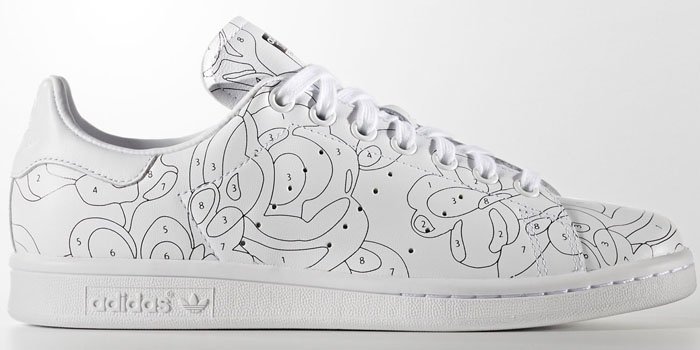 Rita Ora x Adidas Stan Smith Sneakers from the Color Paint Pack collection for fall 2016