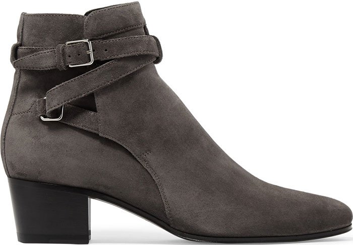 Saint-Laurent-Blake-Velvety-Gray-Booties