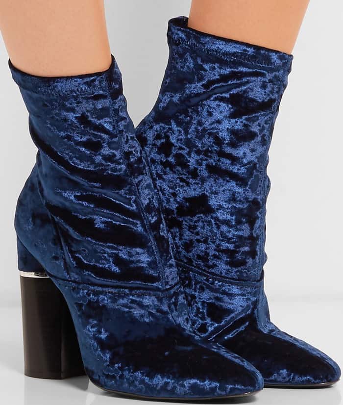 3.1 Phillip Lim "Kyoto" Velvet Booties