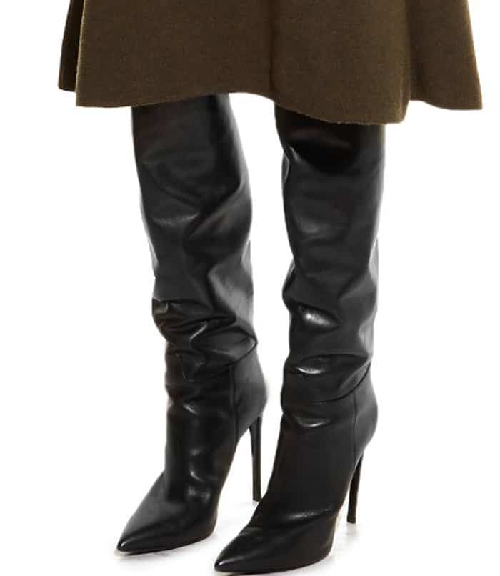 Balenciaga "All Time" Over-the-Knee Leather Boots