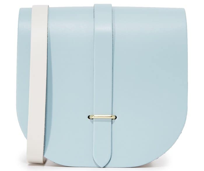 Cambridge Satchel Saddle Bag Periwinkle