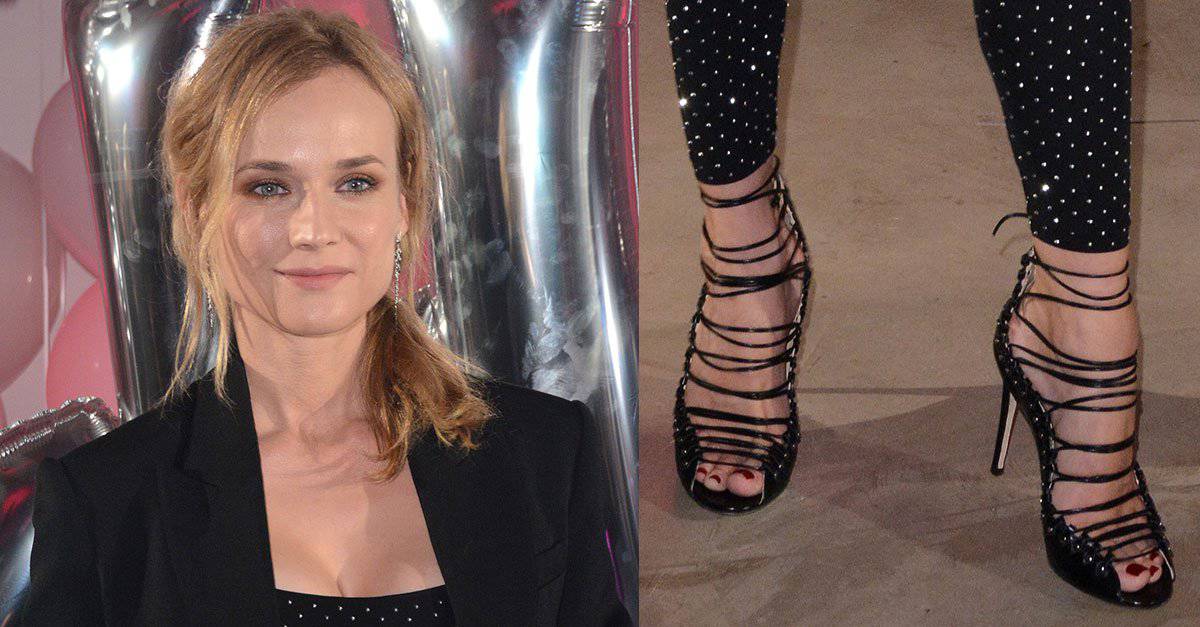 Diane Kruger Flatters Her Feet in Flat Sandals at Angouleme Festival –  Footwear News