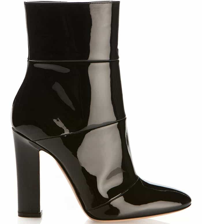Black Gianvito Rossi "Brandy" Ankle Boots