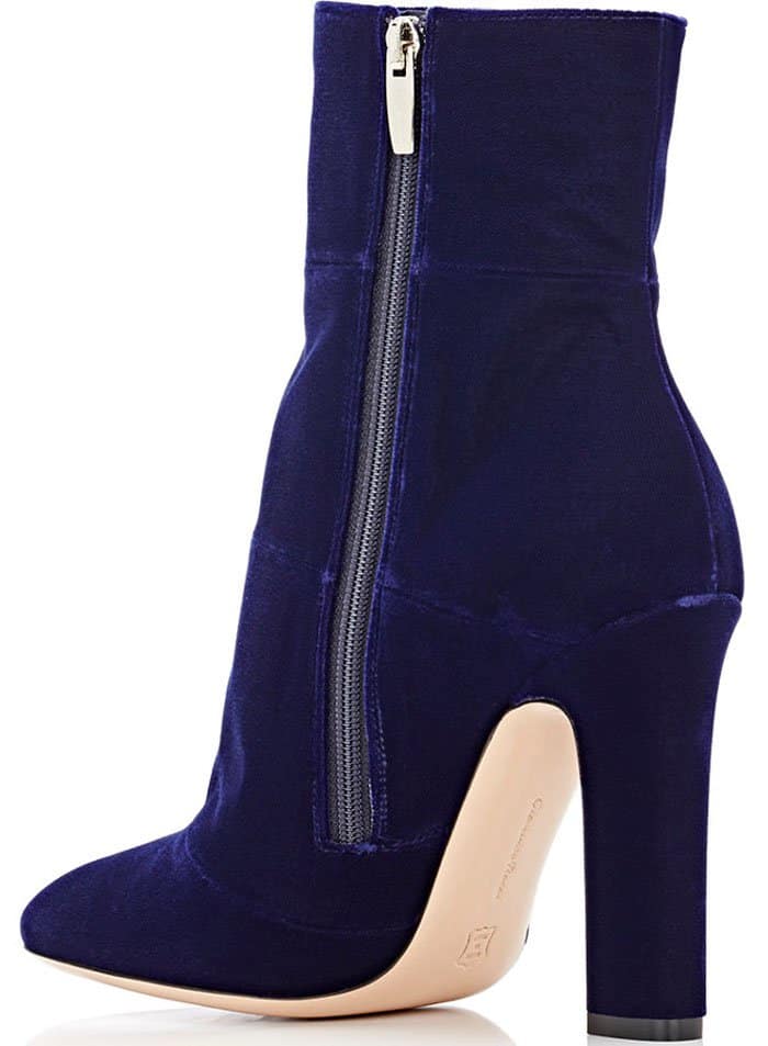 Blue Gianvito Rossi "Brandy" Ankle Boots