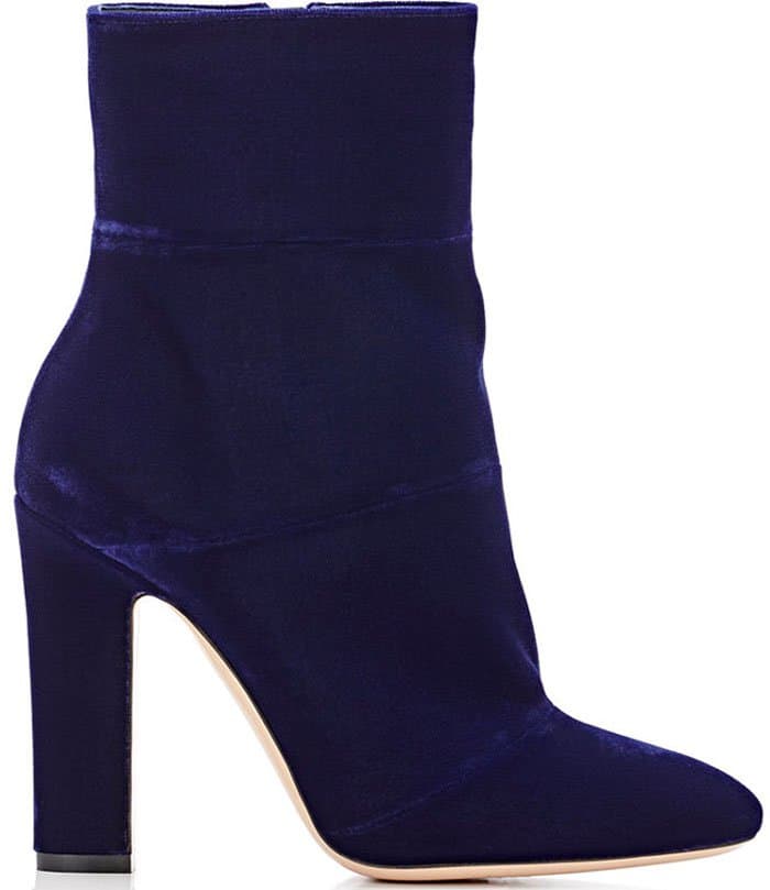 Blue Gianvito Rossi "Brandy" Ankle Boots