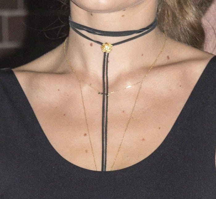 Gigi Hadid's wrap choker from Frasier Sterling