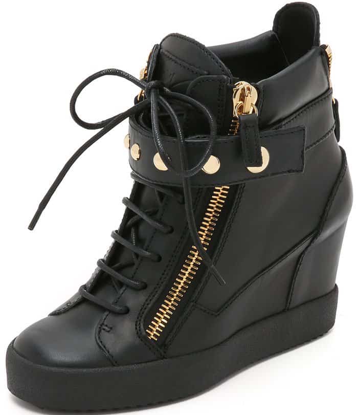 Giuseppe Zanotti 'Lorenz' Wedge Sneakers