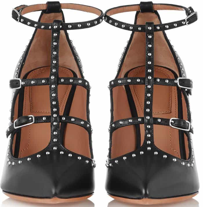 Givenchy Studded Leather Pumps