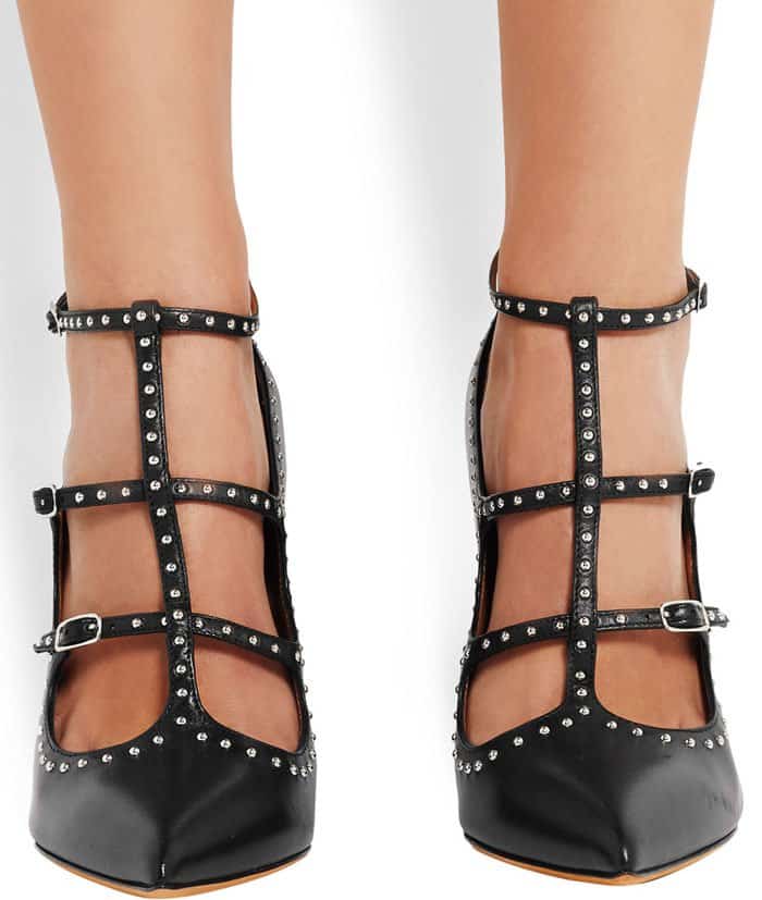 Givenchy Studded Leather Pumps