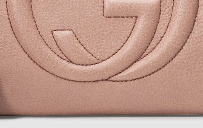 Beware of imperfections: Identifying counterfeit Gucci bags by broken threads and uneven stitching