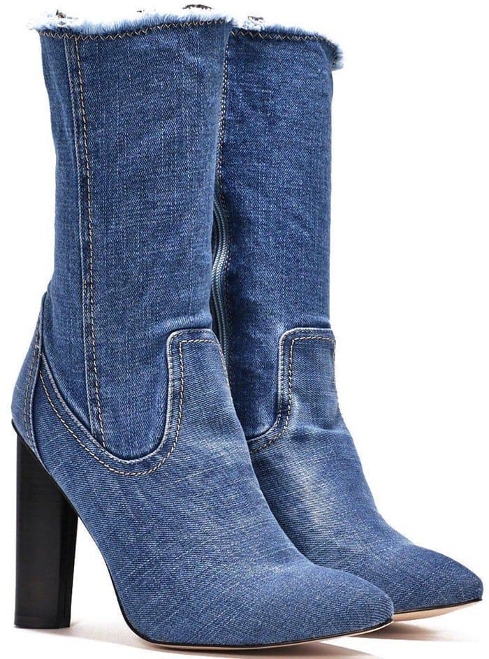 'High Time' Denim Boot