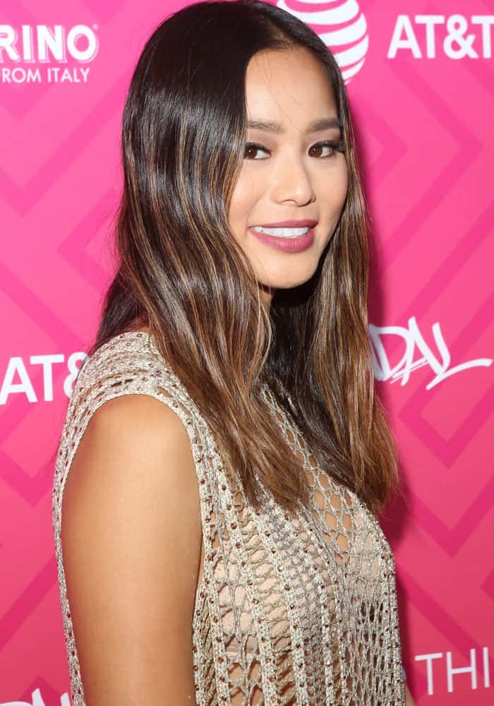 Jamie Chung looked stunning in a Tome dress at Us Weekly's "Most Stylish New Yorkers 2016"