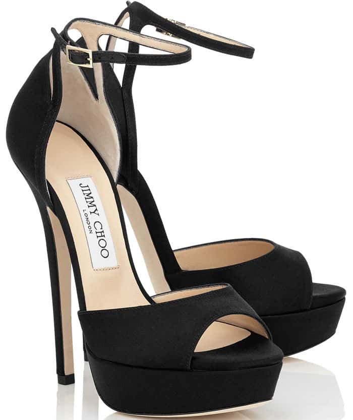 Jimmy Choo "Pearl" Platform Sandals