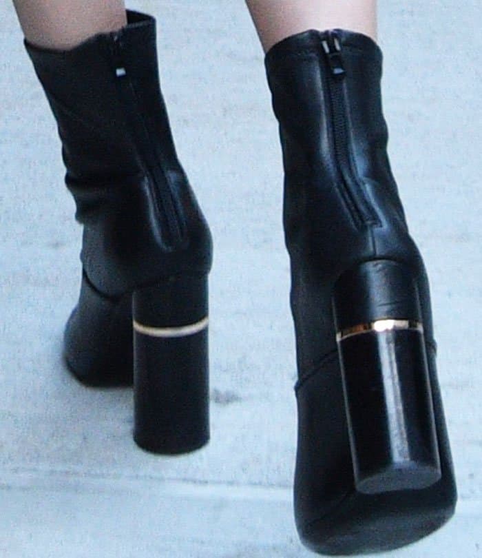 Kendall Jenner plays a photographer in 3.1 Phillip Lim "Kyoto" boots