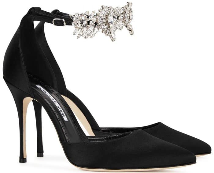 Manolo Blahnik "Sicariata" Embellished Pump