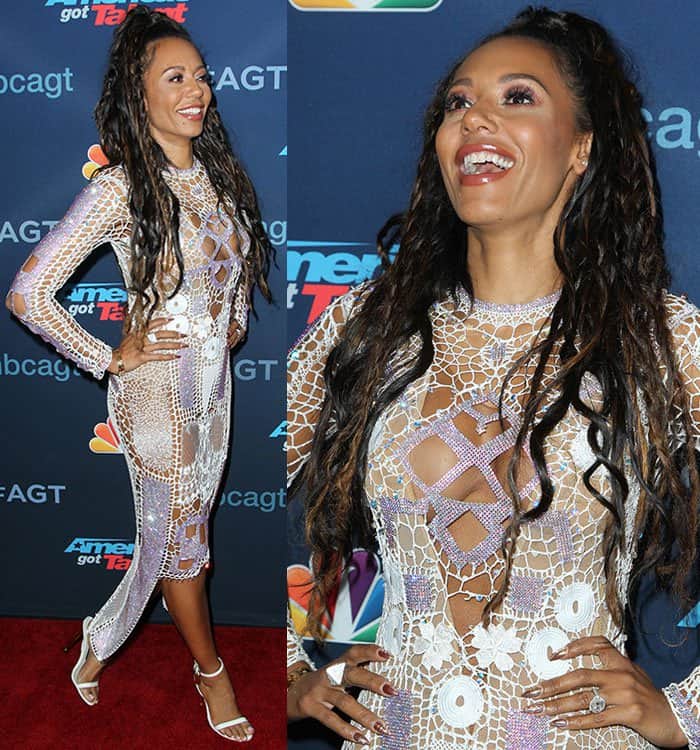 Mel B. has always been known for her fearless approach to fashion, and that reputation was on full display when she graced the semi-final show of "America's Got Talent"