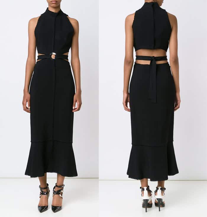 Proenza Schouler Sleeveless Cut-Out Dress