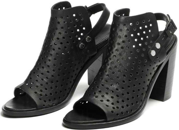 Rag & Bone "Wyatt" Perforated Sandals