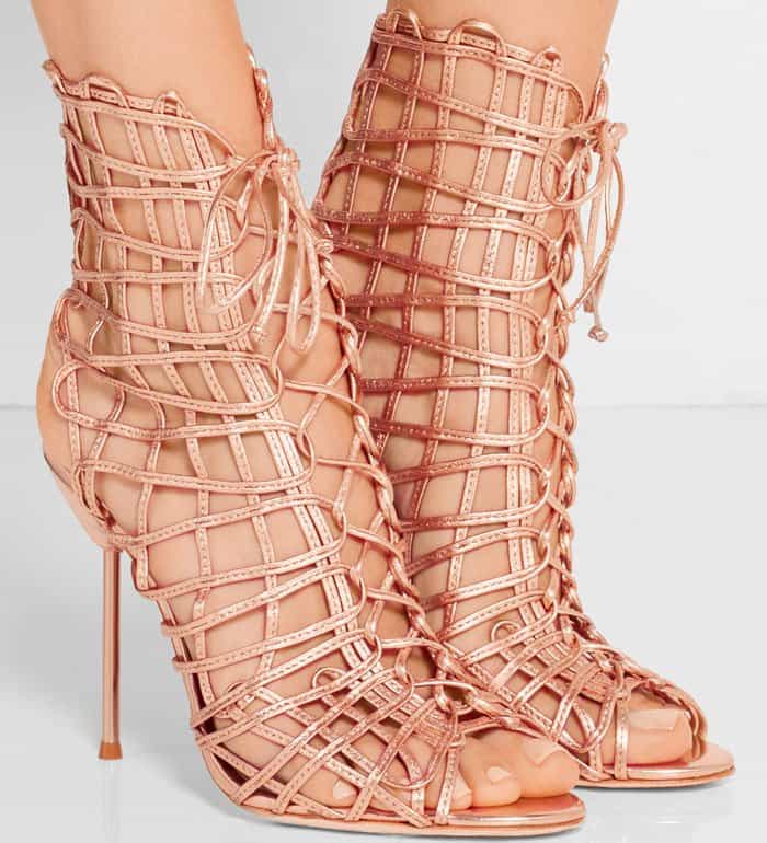 Sophia Webster Delphine Cage Gladiator Sandal