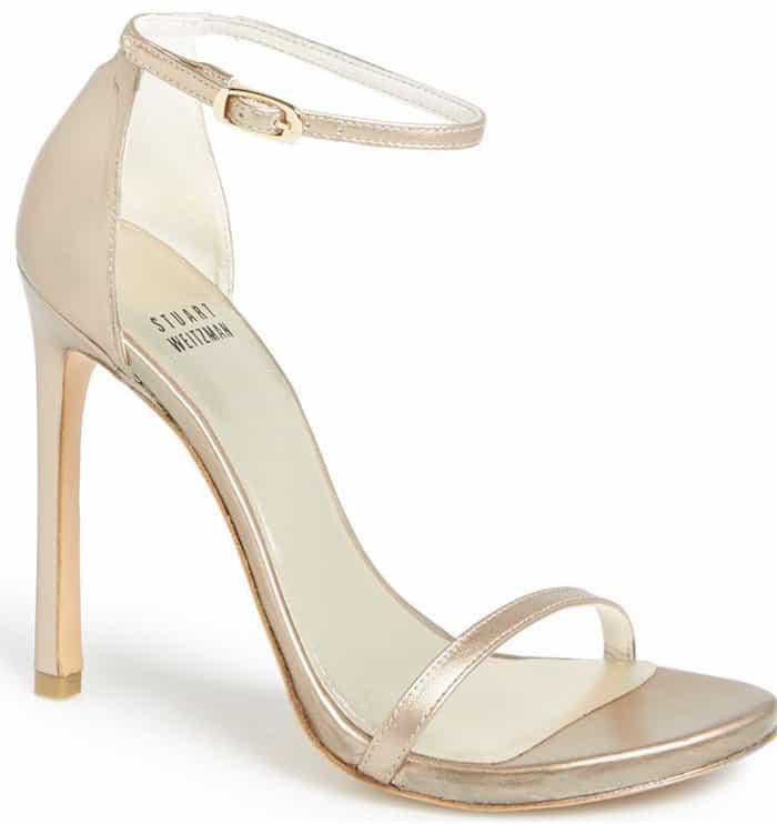 Stuart Weitzman "Nudist" Sandals