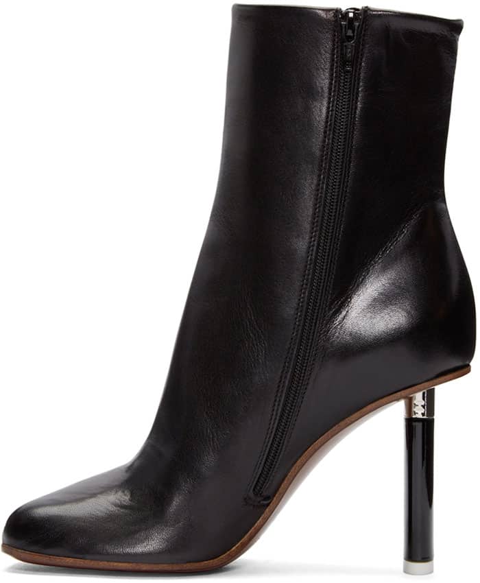 Vetements Leather Ankle Boots