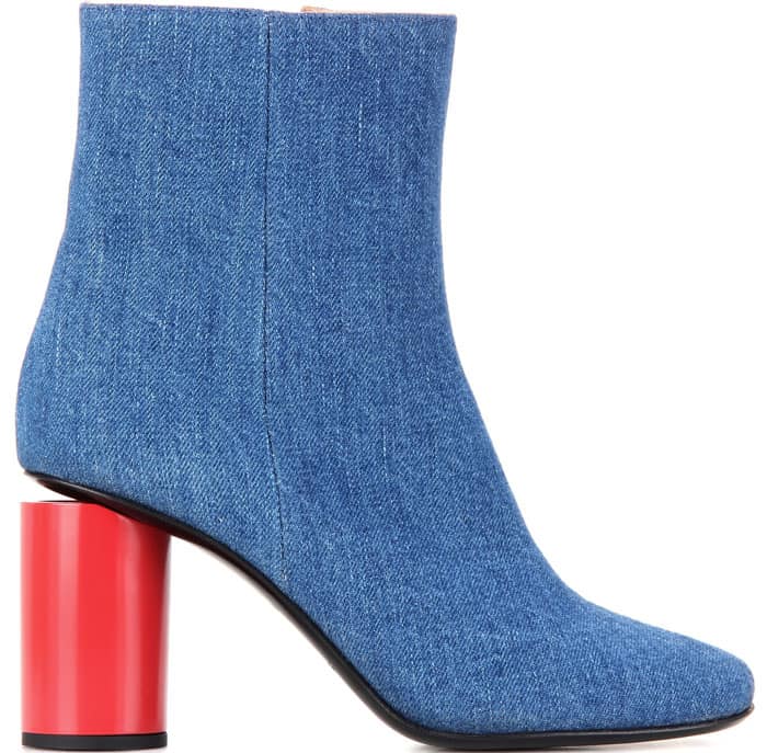 ACNE Studios "Althea" Denim Ankle Boots