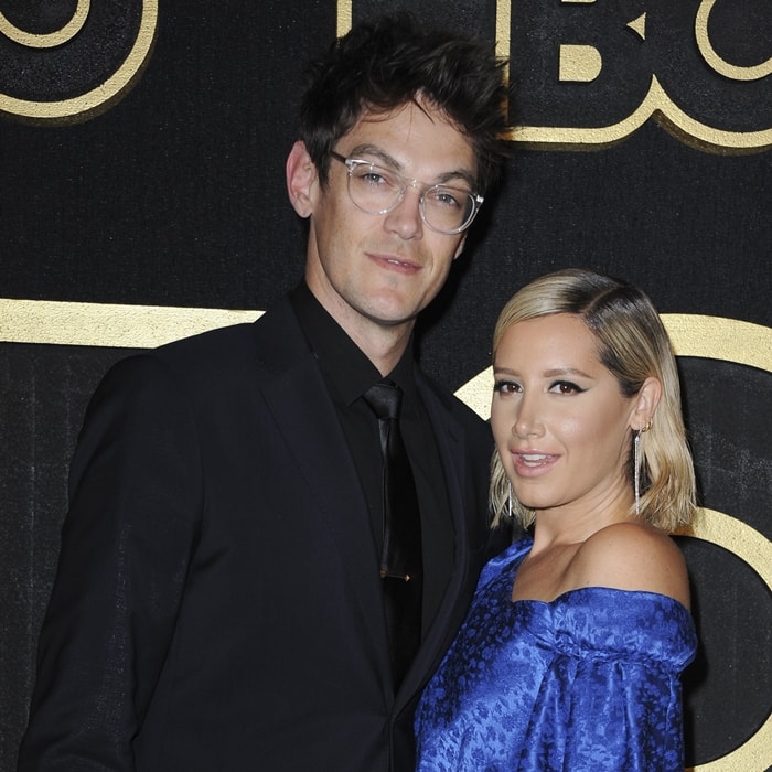 Ashley Tisdale and her husband Christopher French at HBO’s Post 2018 Emmy Awards Reception