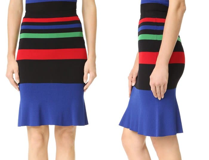 boutique-moschino-striped-skirt