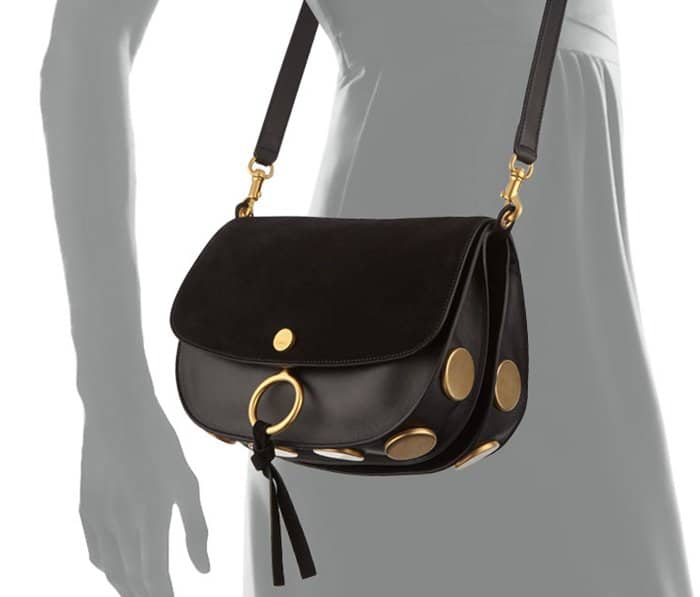 Chloe "Kurtis" Shoulder Bag in Black